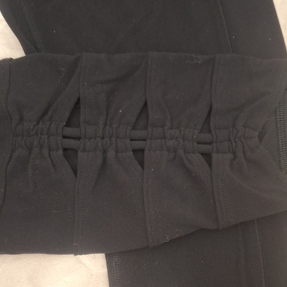 Athleta Black High-Waisted Leggings - Picture 6 of 7